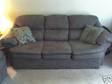 Microfiber Sofa and Loveseat Set (Used)