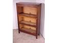 Oak 3 Stack Barrister Bookcase by Globe Wernicke
