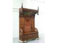 Monumental Carved Gothic Hall Bench