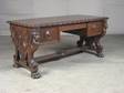 Carved German Desk