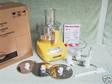 Nib Kitchenaid Kfp740 Food Processor W/ 9 Accys -Yellow