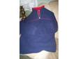 navy blue fleece sweatshirt