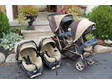 Graco DuoGlider Double Stroller & 2 Snugride Car Seats