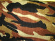 Camoflauge Camo Fleece Baby Receiving Blanket