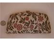 VTG BARONET Floral Dress RETRO Leather CLUTCH Handbag