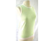 Neiman Marcus Green & White Cashmere Shell Sz M