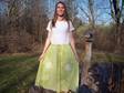 Spring flower paneled skirt, I love this skirt I used hemp
