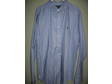 Ralph Lauren Blue White Plaid Button Shirt L/S 18 XXL