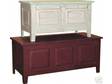 Large Toy Box Blanket Linen Chest Amish Made Furniture