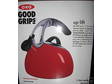 OXO Good Grips Uplift Tea Kettle Pot Red NIB New