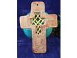Double D Design Custom Studios Ceramic Cross ~ A cross weave