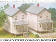 City Classics Railroad St Company House Kit-THREE house