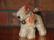Steiff Foxy Fox Terrier, 1950's, Vintage, ID's
