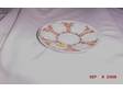 Meissen Rare Saucer with a Neat Pattern