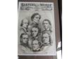 Harpers Weekly Magazine Cover Framed