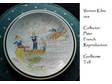 Vintage Vernon Kilns French Reproduction Plate, Guillame Tel