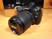 Nikon D90 12.3MP DX-Format CMOS Digital SLR Camera $520