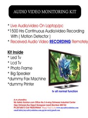 Audio Video Monitoring kit