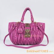 miu miu 079 peach handbag lambskin