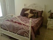 5-piece wicker/metal bedroom set