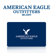 2 American Eagle gift cards each contain $ 50.00 - selling for $45.00