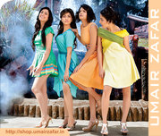 SUMMER COLLECTION WESTERN WEAR ONE PIECE SHORT DRESSES BY Umair Zafar