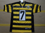 Steelers #7 Ben Roethlisberger 80th Anniversary Throwback JERSEY