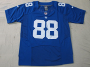 2012 New York Giants #88 Hakeem Nicks #10 Eli Manning Blue Elite Jerse