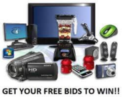 Penny Auction Free Bid Giveaway