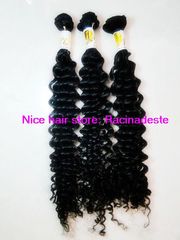 AAA curly wave brazilian virgin hair 