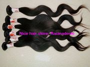Black 1b virgin brazilian human hair body wave
