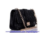 Wholesale Christian Dior Black Matt Leather Miss Dior Bag Free shippin