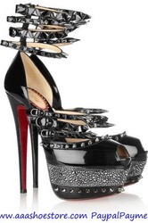 Christian Louboutin Isolde Black 160mm ON SALE www.aaashoestore.con Fr