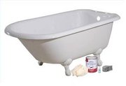 Brush Roll On Bathtub Paint Kit With Pro Bond