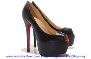 Wholesale Christian Louboutin Highness Platform Pump 160mm Black Sheep