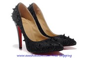 Wholesale Christian Louboutin Pigalili 120 Pumps Black Paypal Payment 