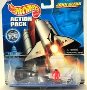 MATTEL HOT WHEELS ACTION PACK/ JOHN GLENN/GREAT AMERICAN HERO