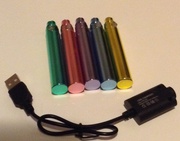 Ego 900 Mah Metallic Vape Batteries 