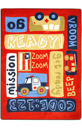 Decorate Your Kids Room with Colorful Area Rugs as New Year Gift