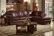 Caesar Palace American Style Leather Corner Sofa