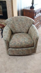 Swivel barrel chairs