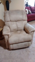 Tan recliner