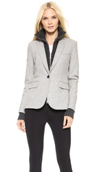 Wool Jacket with Upstate Dickey at Robecart