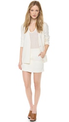 Draped Suiting Jean Stitch Blazer at Robecart