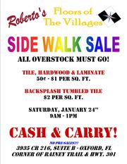 TILE - LAMINATE - HARDWOOD FROM $ .50 SQ. FT.