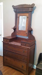 Antique Dresser with mirror