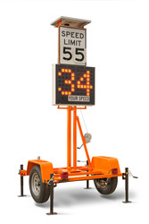 Superior radar speed trailer available at Lightcastinternational.com