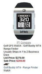 Sunrisegolfcarts.com offers branded golf range finders
