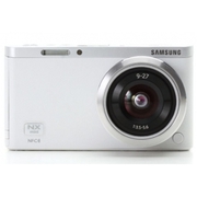 Samsung NX Mini Smart Camera with 9-27mm Lens (White) + SD Card -Fedex