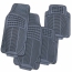  Premium Black Rubber Mats for Universal Vehicle - Ac Auto Service 